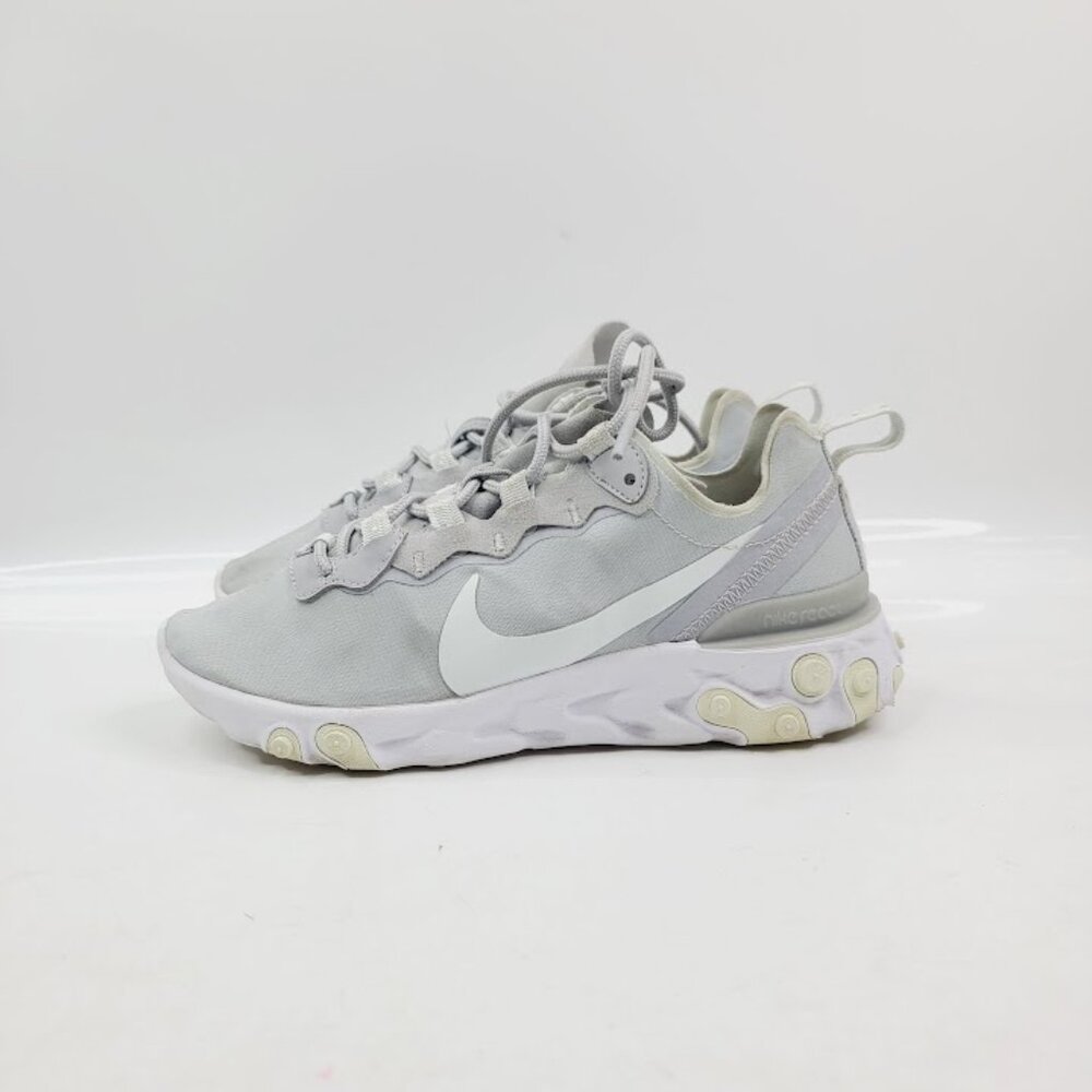Nike Women's Gray React Element 55 BQ2728-005 Athletic Running Shoes Size 6.5 - Picture 2 of 7